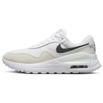 Nike Femme Air Max Systm Women's Shoes, White Black Summit White Photon Dust, 36.5 EU