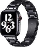 Bracelet Léger en Résine Compatible avec Apple Watch Bracelets 38mm 40mm 41mm 42mm 44mm 45mm 46mm 49mm, Boucle en Acier Inoxydable Bracelet pour iWatch Ultra SE, Séries 10 9 8 7 6 5 4 3 2 1