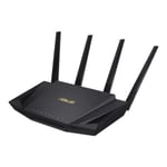 ASUS RT-AX58U - trådlös router - Wi-Fi 6 - skrivbordsmodell