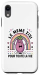 Coque pour iPhone XR le meme zizi pour toute la vie EVJF humour future Mariée