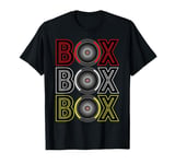 Formula Racing Car Box Box Box Radio Call To Pit Crew T-Shirt