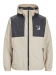 JACK & JONES Men's JCOFILO Light Jacket SN, Cobblestone, XL