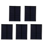 5PCs Mini Solar Panel DC4V 150mA Epoxy Cell Board Module Solar Lights Solar