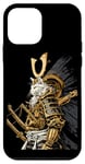 iPhone 12 mini Cat Samurai Ninja Cat Samurai Art Ukiyo-e Case