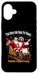 iPhone 16 Plus Jesus And Santa Claus The Boys Are Back In A Town ltsp Case