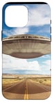 Coque pour iPhone 16 Pro Max UFO FUNNY THE END IS PRECHE 51 EXTERNETTOIRES Vaisseau SPATIAL VOLANT OVNI