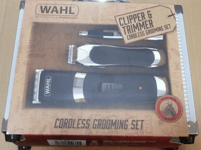 Wahl Cordless Clipper and Trimmer Grooming Kit 9655-1617