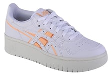 ASICS Women's Japan S PF Sneaker, White Apricot Crush, 8 UK