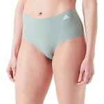 adidas Women's Letter Underwear, Olive Green, S