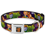 Buckle Down 9–38,1 cm Sdc-Scooby Doo Visage Complet Couleur Noir Collier de Chien