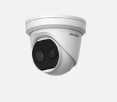 Hikvision Ds-2Td1217b-3/Pa, Ip-Säkerhetskamera, Inomhus, Kabel, Bulgariska, Traditionell Kinesiska, Tjeckiska, Danska, Tyska, Nederländska, Engelska, Spanska,..., Tak, Vit