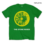 Official T Shirt The Stone Roses Classic Green Logo Lemon All Sizes