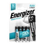 Energizer Batteri Max Plus AAA/E92 , 4-pack