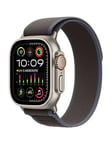 Apple Watch Ultra 2 (Gps + Cellular), 49Mm Titanium Case With Blue/Black Trail Loop