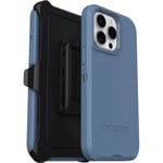 Otterbox Defender Coque pour iPhone 15 Pro Max, Antichoc, Anti-Chute, Ultra-Robuste, Coque de Protection, supporte 5X Plus de Chutes Que la Norme Militaire, Bleu