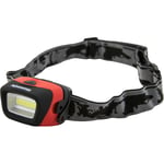 3W LED HEAD LIGHT TORCH 200 LUMENS HEADLAMP  RED BATTERY OPERATED