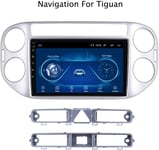 QXHELI Navigation GPS Car Systèmes De Navigation GPS Bluetooth Android Appel Mirror Link HD À Écran Tactile Media Player pour SWC Volkswagen Tiguan 2010-2018