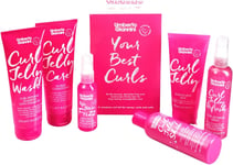 Your Best Curls Wash Styling Gift Set - Vegan Curl Jelly Kit, 6 Products