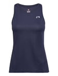 Women Core Running Singlet Navy Newline