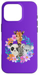 iPhone 16 Pro Cute Baby Zoo Animals Motif Animal Park Zebra Koala Giraffe Case