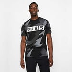 NIKE M J PSG SS Jock Tag Tee T-Shirt pour Homme L Noir