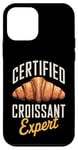 Coque pour iPhone 12 mini Croissant Expert Food Lover Homme, Femme, Enfant