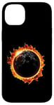 Coque pour iPhone 14 Plus Eclipse Art Graphic Moon Solar Sun Merch Design