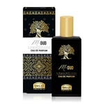 Helan, M Oud - Parfum Homme Agrumé, Eau de Parfum Elégant et Mystérieux avec Oud Aromatique et Notes de Tabac - Parfums Homme Parfaits comme Idee Cadeau Homme, 50 ml - Made in Italy