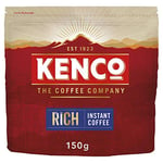 Kenco Rich Instant Coffee Refill 150g (Pack of 6, Total of 900g)