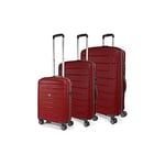 MODO BY RV Starlight 2.0 Set de Bagages, 110 liters, Rouge (Rosso)