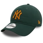 New Era 9Forty Strapback Cap - New York Yankees Forest Green