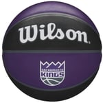 ballons de basket Unisexe, Wilson NBA Team Sacramento Kings Ball, Noir