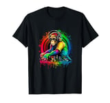 Dj Monkey Sunglasses Headphones For Men Boys Women Kids T-Shirt