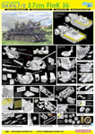 Sd.kfz.7/2 3.7cm Flak 36 Réservoir 1:3 5 Plastique Model Kit Dragon Models