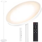 OUTON Lampadaire LED, 30W/3000LM Lumineux Lampadaire, 3000K-6000K Dimmable Lampe sur Pied avec Télécommande et Contrôle Tactile, Minuterie 1-Heure, Haut Lampadaire sur Pied Salon, Chambre et Bureau