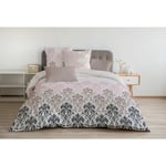 Crevecoeur Parure de couette 100% coton - Rose - 220x240 cm - Rose