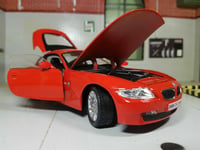 BMW Z4 2003 Coupe Red 2008  E86 V Detailed 1:24 G LGB Scale Model Cararama Car