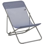 Transat Jardin Pliable - Chilienne Multi-positions - Maxi Transat - Batyline® Iso - Bleu Ocean Lafuma Mobilier