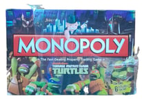 DAMAGED BOX TEENAGE MUTANT NINJA TURTLES EDITION MONOPOLY BOARD GAME