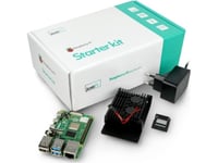 Raspberry Pi 4B Wifi 4Gb Ram-Sett Med Tilbehør - Etui Med To Vifter