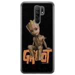 ERT GROUP Coque de téléphone Portable pour Xiaomi REDMI 9 Original et sous Licence Officielle Marvel Motif Groot 005 Parfaitement adapté à la Forme du téléphone Portable, Coque en TPU