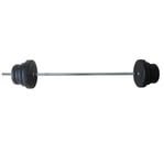 fitn shape vektstangsett 50 kg 50kg barbell set vinyl plates