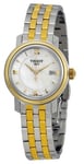 Tissot T097.010.22.118.00 T-Classic PR 100 Lady Hvid/Gul guldtonet stål Ø29 mm