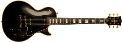 Gibson Custom 1954 Les Paul Staple Pickup Reissue VOS Ebony