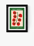 EAST END PRINTS Luxe Poster Co. 'Notting Hill Farmers Market' Framed Print