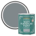 Rust-Oleum Grey Furniture Paint in Matt Finish - Mineral Grey 750ml