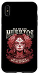 Coque pour iPhone XS Max De los Muertos Spritis Jour des morts Crâne Femme