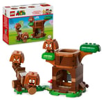 LEGO Super Mario Goombas’ Playground Set, Nintendo Collectible for Kids, Adventure Toy Playset, Buildable Seesaw, 3 Figures, Gift for 7 Plus Year Old Boys, Girls and Fans, 71433