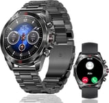 Générique Montre Connectée Homme Avec Appel, 1.43"" Amoled Montre Connecter, 100+ Modes Sport, Ip68 Étanchéité, Smartwatch Avec Moniteur De Fréquence Cardiaque, Podomètre Pour Android Ios