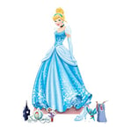 Star Cutouts SP005 Cendrillon – Décorations de fête en Carton avec Six Mini Fournitures de fête – Thème Princesse Disney – Happy Birthday
